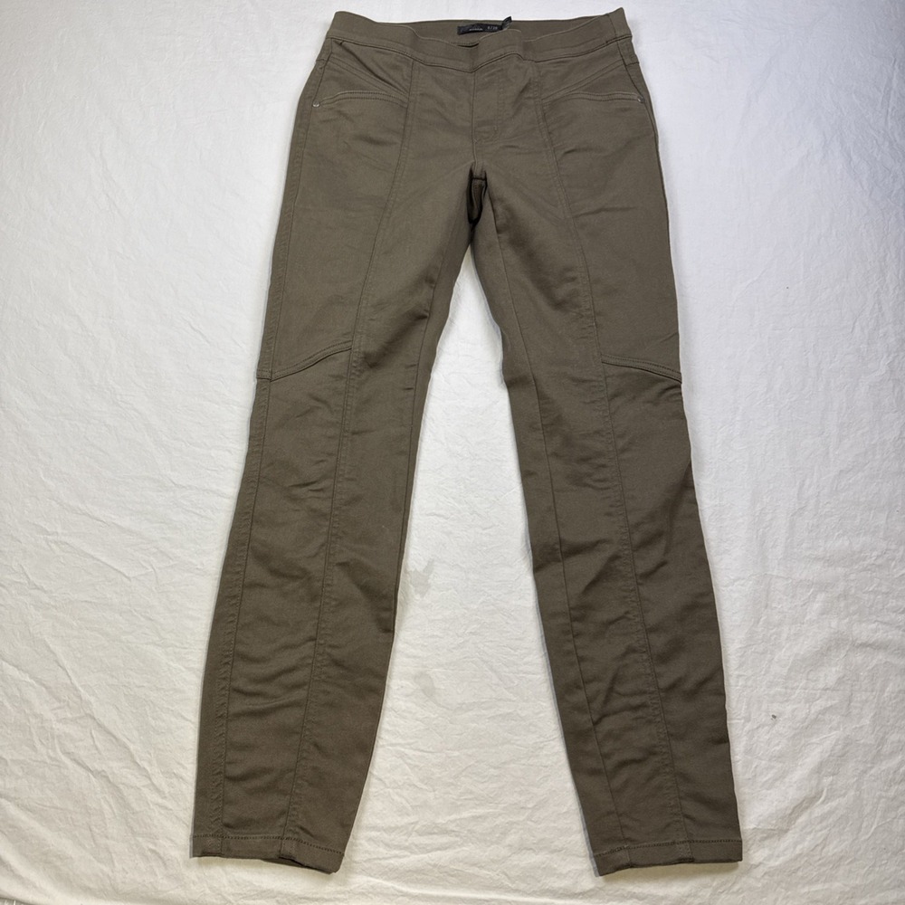 Prana Jordy Jeggings Women 6/28 TAN Athleisure Pants  Pull-on Comfort  Skinny